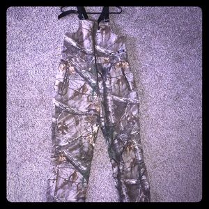 Camo overalls